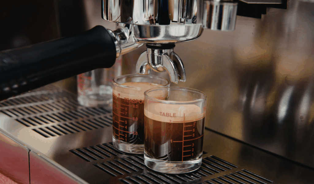 Kaffeemaschine, Kaffeetassen
