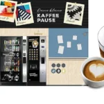 Dallmayr Kaffeeautomat und Verpflegungsautomaten in der Kaffeepause