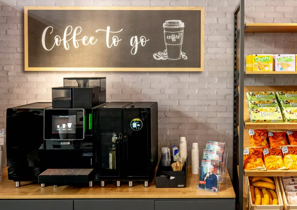 Franke A600 Kaffeevollautomat als Selbstbedienungsstation