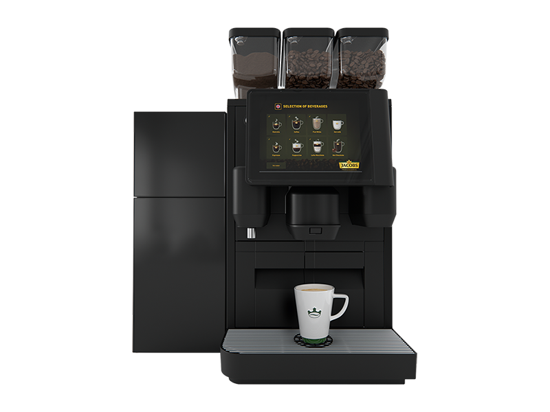Schaerer Coffee Skye mit Frischmilch bei Jacobs Professional