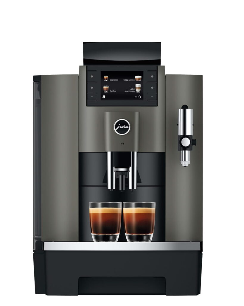 JURA W8 Kaffeevollautomat in Dark Inox