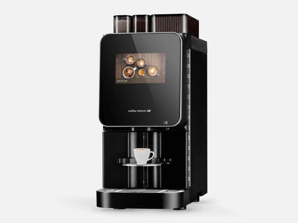 Kaffee Partner Barista Select in der Seitenansicht