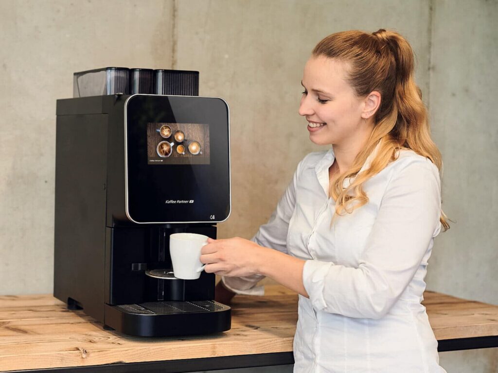 Barista Select Kaffeevollautomat im Büro