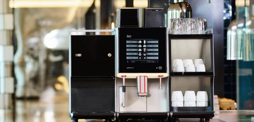 Melitta Cafina XT8 mit Anbaumodulen