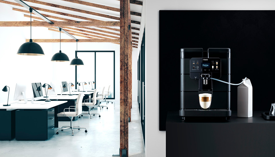 Saeco Royal Kaffeevollautomat im Büro