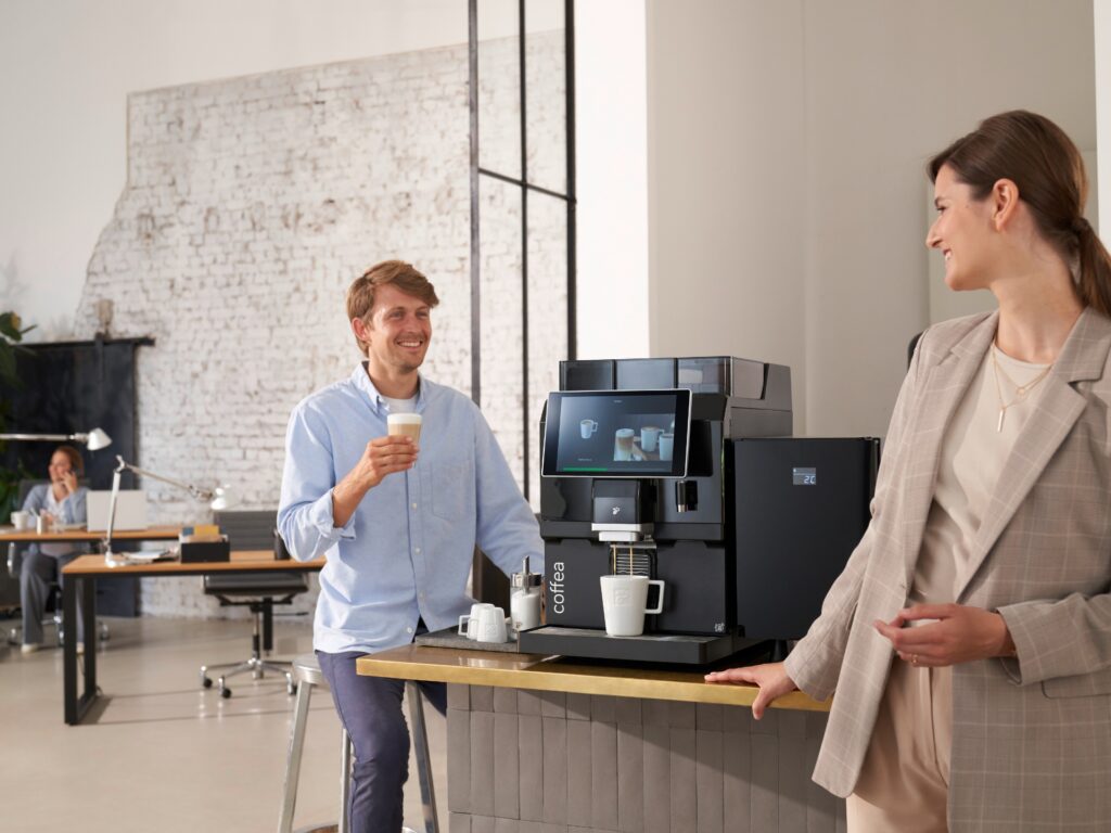 Coffea Kaffeevollautomat im Büro
