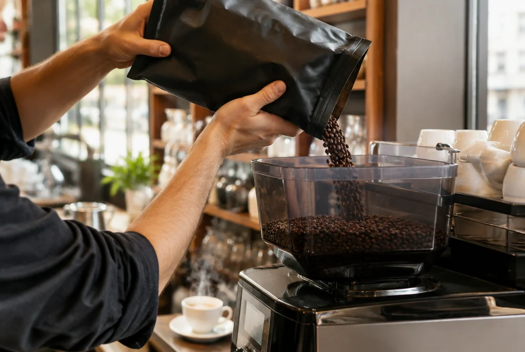 Kaffeebohnen im Angebot fürs Büro und die Gastronomie, worauf Betriebe achten sollten im Einsatz