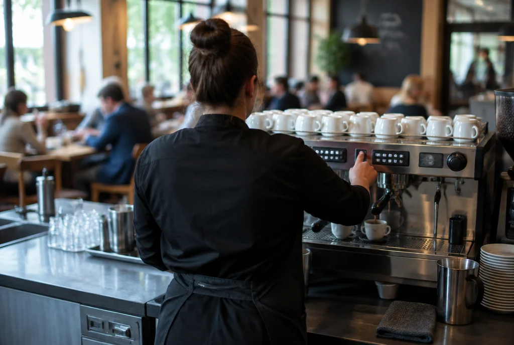 Gastro Kaffeemaschine und Kaffeevollautomat für die Gastronomie, Leistung, Service und Kosten im Einsatz