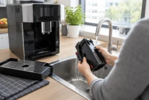 Kaffeevollautomat selbstreinigend, was die Automatik leistet und welche Handreinigung bleibt